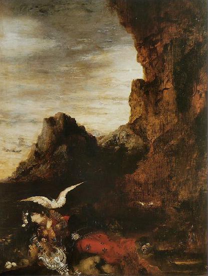 Gustave Moreau Mort de Sapho oil painting image